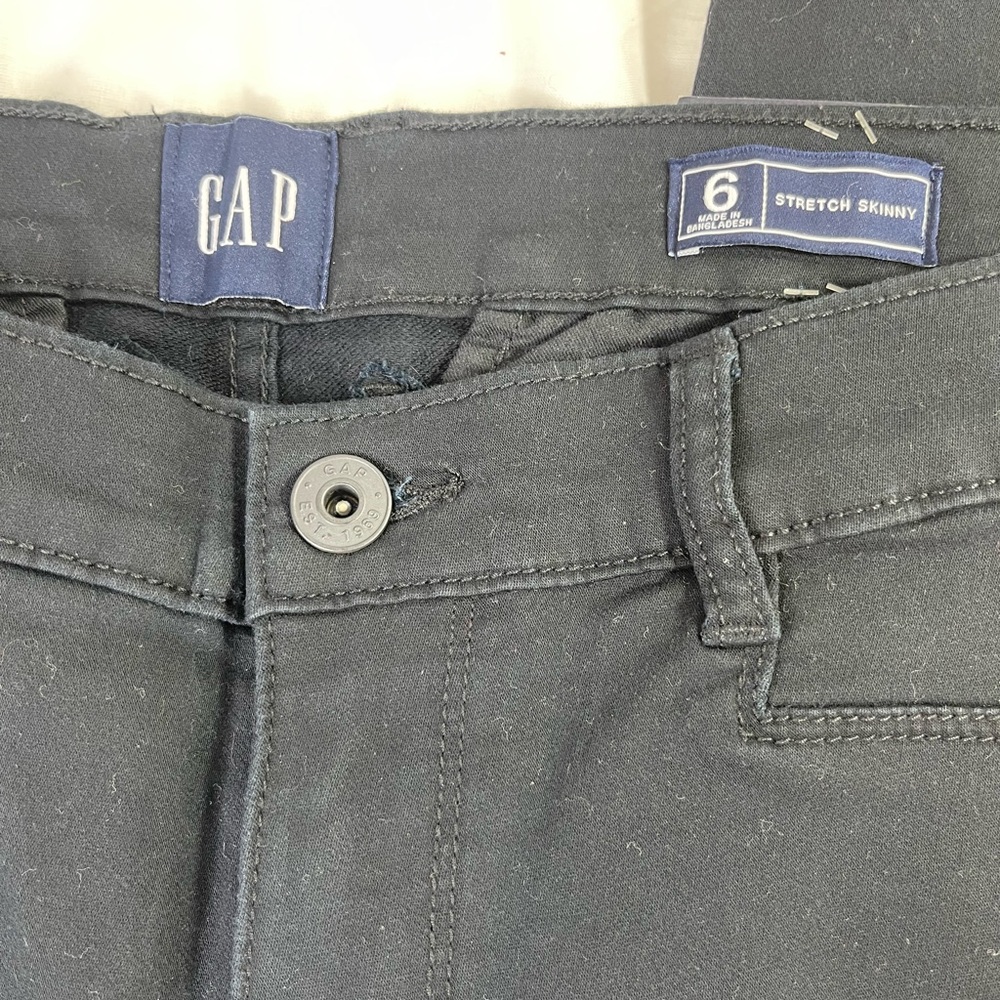 Black Gap Stretch Skinny Pants NWT! 6 - Picture 4 of 5